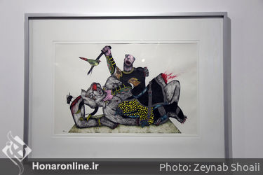  نمایشگاه گروهی "مصورنامه" درگالری زیرزمین دستان