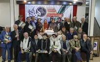 جشن تولد هنرمندان پیشکسوت متولد بهمن ماه در باغ زیبا