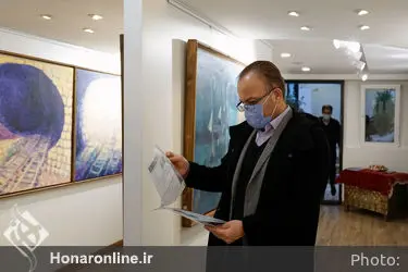 نمایشگاه نقاشی آرمین ابراهیم پور در گالری بهارک