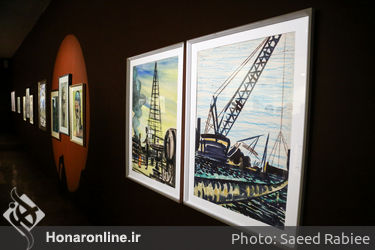 افتتاح نمایشگاه نقاشی های هوشنگ پزشک‌نیا در گالری شهریور