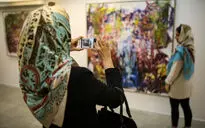 افتتاحیه‌ نمایشگاه نقاشی سمانه تاری در گالری والی