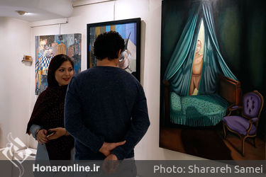 نمایشگاه گروهی نقاشی با ارائه آثاری از بیست هنرمند معاصر در نگارخانه آتشزاد
