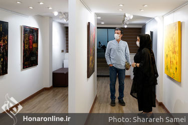 نمایشگاه نقاشی حسام الدین جاویدنیا در گالری بهارک