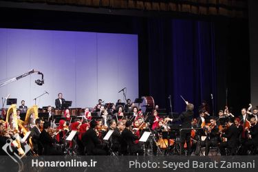 کنسرت ارکستر سمفونیک تهران به رهبری و مدیریت هنری شهرداد روحانی