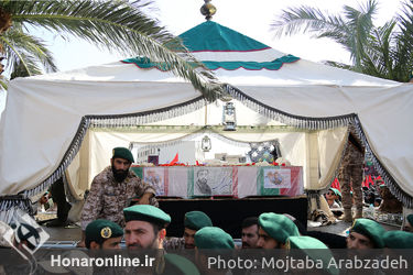 مراسم تشییع پیکر مطهر شهید حججی