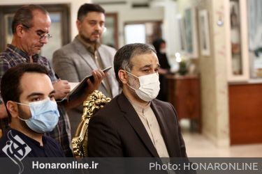 دیدار وزیر فرهنگ و ارشاد اسلامی با خانواده مرحوم استاد حبیب الله صادقی