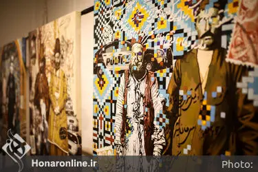 افتتاحیه نمایشگاه نقاشی های سروناز سلطانی در گالری موزه هنرهای زیبا