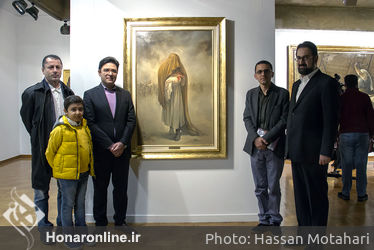 نمایشگاه نقاشی‌های حسن روالامین در گالری فرهنگسرای نیاوران