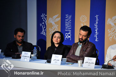 نشست فیلم سینما شهر قصه در دهمین روز سی و هشتمین جشنواره فیلم فجر در پردیس ملت 