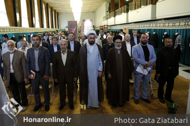 مراسم افتتاحیه دومین نمایشگاه لباس عاشورایی در تالار وحدت 