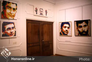 افتتاحیه نمایشگاه پرتره 100 چهره ورزشی ایران در کاخ سعدآباد