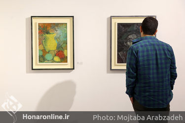 نمایشگاه نقاشی های ابراهیم فرجی در گالری هور‎
