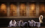 House of Bernarda Alba on Stage in Vahdat Hall