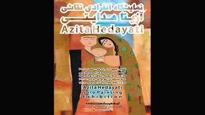 Slovenia-based Iranian painter holds first expo in Iran