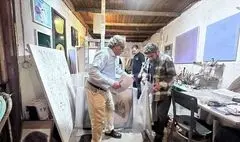 اهدای آثار بهرام دبیری به موزه هنرهای معاصر تهران