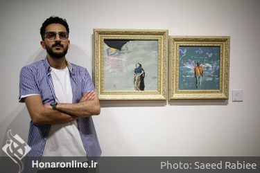 نمایشگاه نقاشی جاوید عندلیب در گالری آس