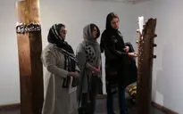 افتتاحیه نمایشگاه مجسمه‌های پژمان علومی در گالری سیحون