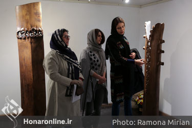 افتتاحیه نمایشگاه مجسمه‌های پژمان علومی در گالری سیحون