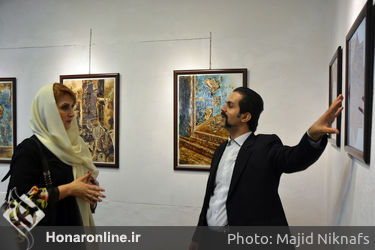 نمایشگاه نقاشی سانلی مرادی درگالری شیث