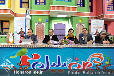 نشست خبری برنامه تلویزیونی محله گل و بلبل