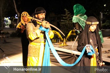 مجلس تعزیه خوانی حسینی در پهنه رودکی