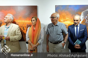 نمایشگاه نقاشی الیکا کشاورز در گالری نگر