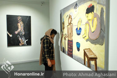 نمایشگاه نقاشی فرشید ملکی در گالری هور