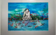 زنی که در 84 سالگی برای رهایی از بیماری نقاشی کشید / روایت دختر رأفت صراف از نقاش شدن مادرش