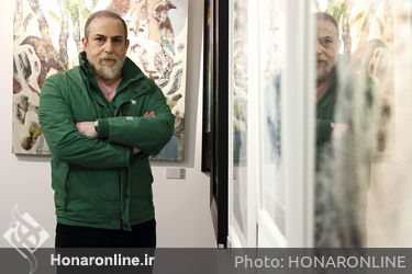 نمایشگاه  گروه هنری آمیدا با نام کلاغ در گالری مژده