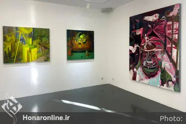 نمایشگاه آثار سورنا زمانی در گالری اعتماد