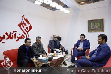 غرفه هنرآنلاین در پنجمین روز بیست و سومین نمایشگاه مطبوعات