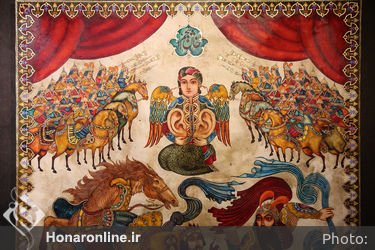 نمایشگاه نقاشی سعید خضایی در گالری سیحون
