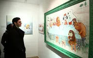 نمایشگاه آثار بزرگمهر حسین‌پور در گالری راه ابریشم