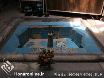 حوض یکی از عناصر معماری ایرانی