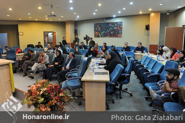 نشست خبری بیست و پنجمین جشنواره بین‌المللی تئاتر کودک و نوجوان در سالن مشاهیر تئاتر شهر