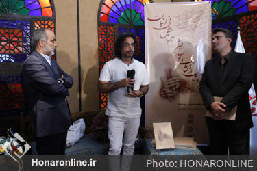 مراسم رونمایی از کتاب و لوح فشرده "آموزش نی‌انبان" به قلم محسن شریفیان