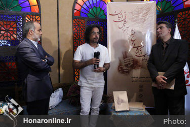 مراسم رونمایی از کتاب و لوح فشرده "آموزش نی‌انبان" به قلم محسن شریفیان