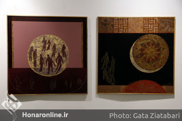 نمایشگاه "هشتمین کارنمای پژوهشی انجمن هنرمندان نقاش ایران"  در خانه هنرمندان