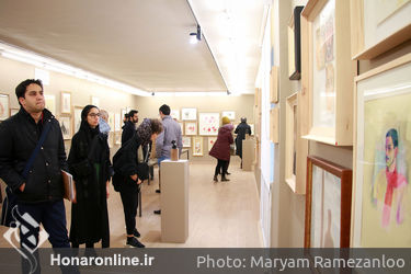 نمایشگاه آثار بیژن صفاری در گالری دستان+2