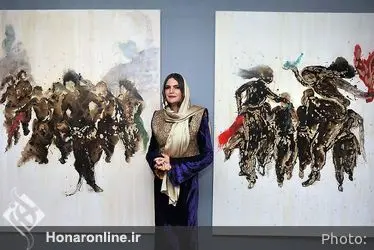 نمایشگاه نقاشی‌های هیرو شیخ‌الاسلامی در گالری ثالث