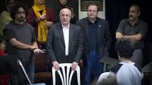 بازدید علی مرادخانی از تمرین نمایش 