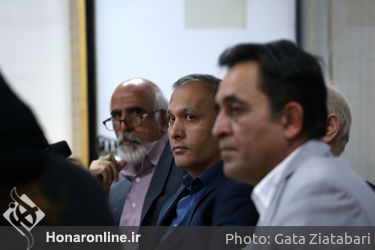 نشست خبری نمایشگاه آثار تونی کرگ هنرمند مجسمه ساز انگلیسی - آلمانی