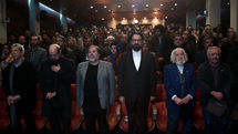 افتتاحیه دهمین جشنواره بین‌المللی تجسمی فجر در موسسه صبا فرهنگستان هنر 