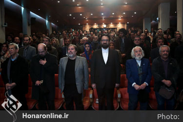 افتتاحیه دهمین جشنواره بین‌المللی تجسمی فجر در موسسه صبا فرهنگستان هنر 