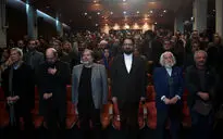 افتتاحیه دهمین جشنواره بین‌المللی تجسمی فجر در موسسه صبا فرهنگستان هنر 