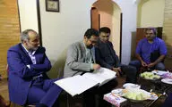 بازدید سید مجتبی حسینی از موزه موسیقی صبا