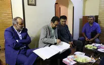 بازدید سید مجتبی حسینی از موزه موسیقی صبا