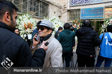مراسم ترحیم زنده یاد ناصر طهماسب