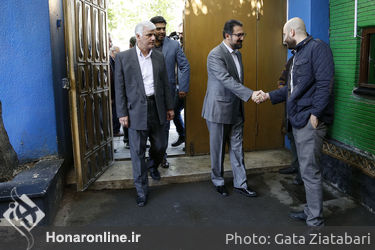 بازدید سید محمد مجتبی حسینی از هنرستان موسیقی پسران 