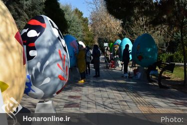  رنگ آمیزی تخم مرغ های نوروزی (2)
